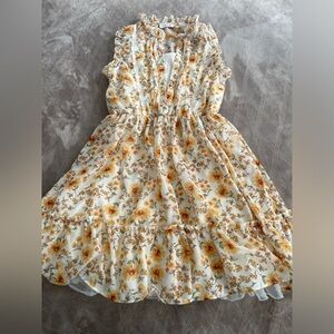 Floral Ruffle Dress